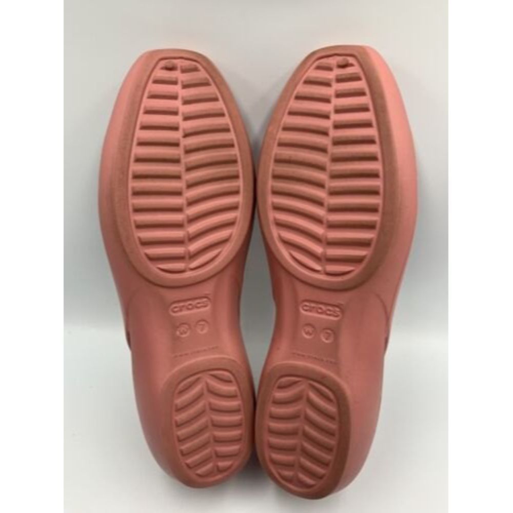 CROCS Sloane Flats Women’s Size 7 Blossom Pink Slip On Shoes (205873) Casual - Picture 7 of 8